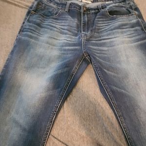 Mens Buckle Jeans
